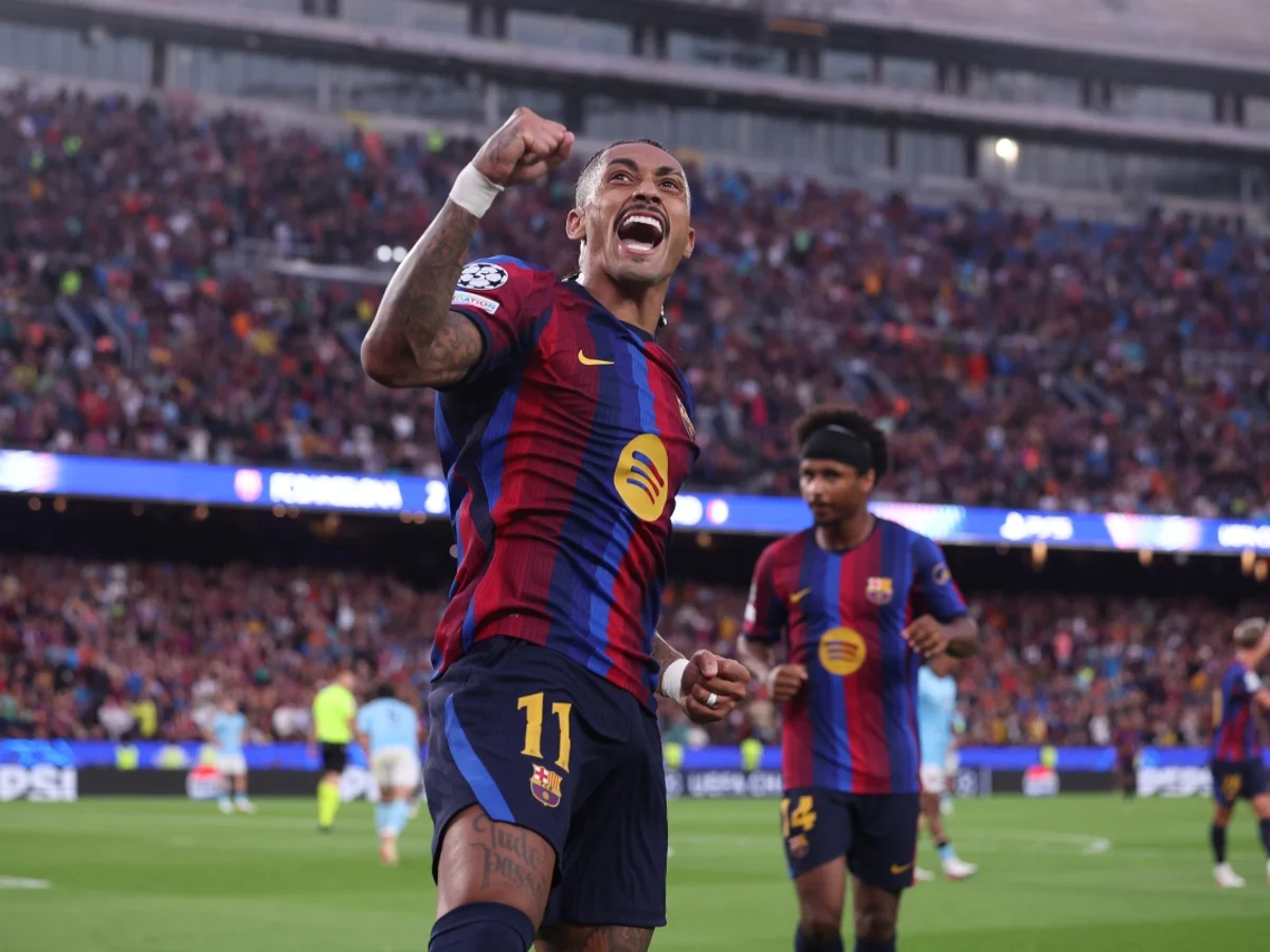 Barcelona: Raphinha assume protagonismo e chega a oito gols em cinco jogos