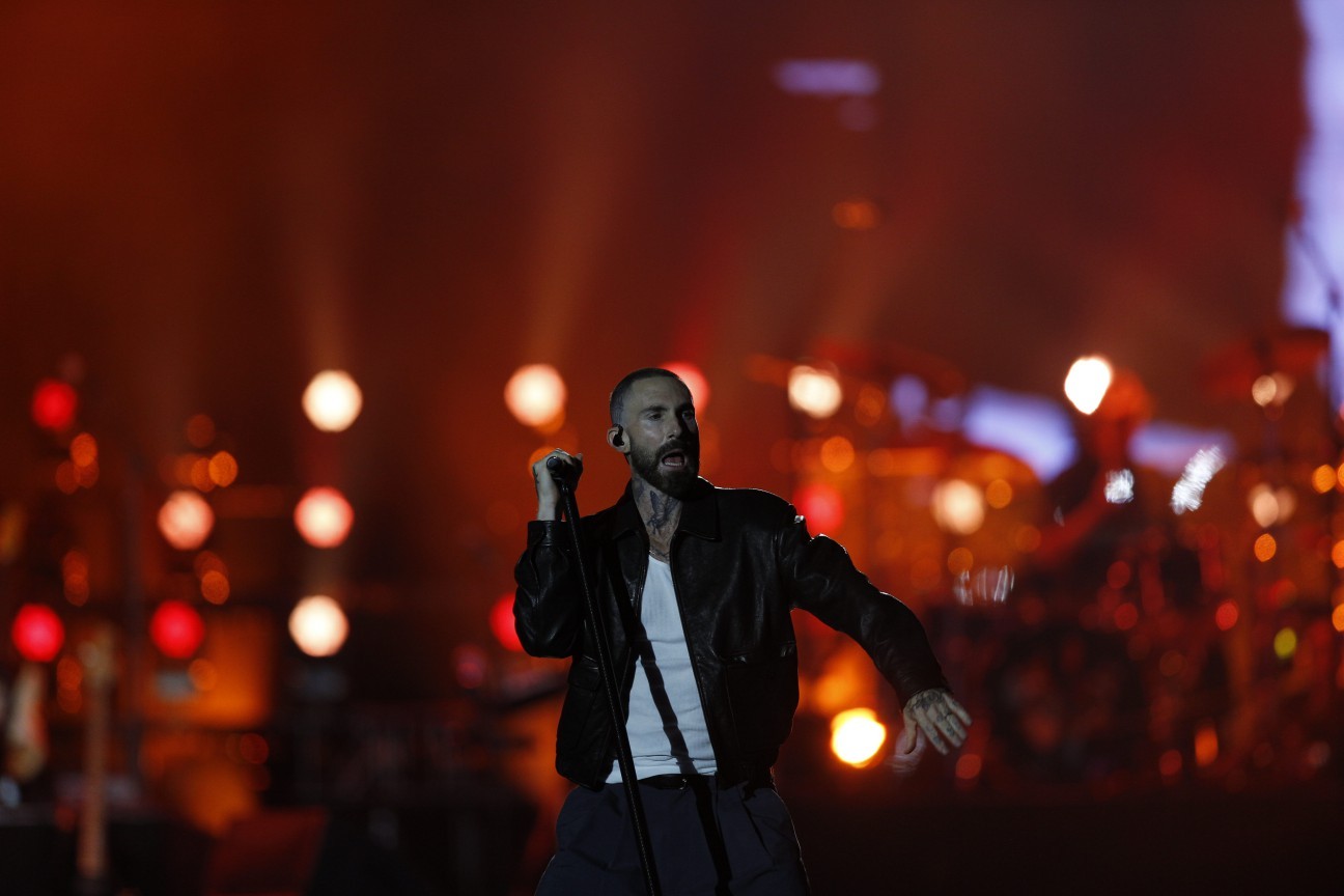 Maroon 5 no Rock in Rio 2026 — Foto: Alexandre Cassiano / Agência O Globo