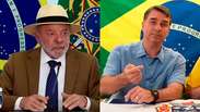 Pesquisa BTG/Nexus: Lula tem 39% e Fl&aacute;vio, 35% no 1&ordm; turno; cen&aacute;rio &eacute; de empate t&eacute;cnico