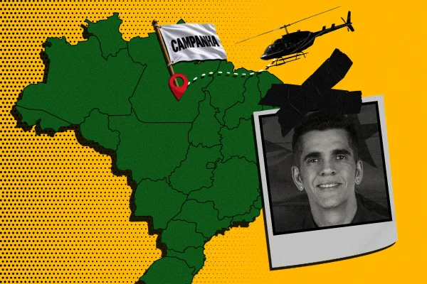 Câmara freta helicóptero para deputado participar de comício com a esposa