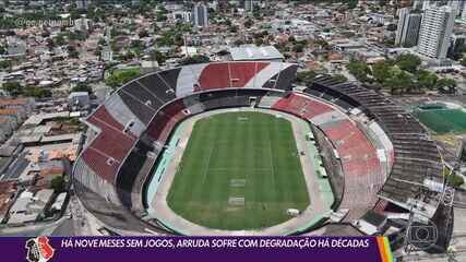 Arruda: o segundo maior estádio particular do Brasil que encolheu