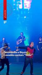 Detonautas e Biquini Cavadão tocam "Tédio" no Rock in Rio 2026