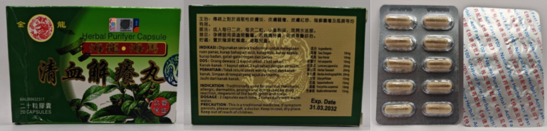 Produto de Saúde Encontrado Adulterado