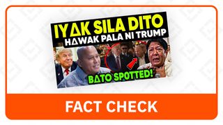 VERIFICAÇÃO DE FATO: Não há base para a alegação de que Bato Dela Rosa está sob a proteção de Trump