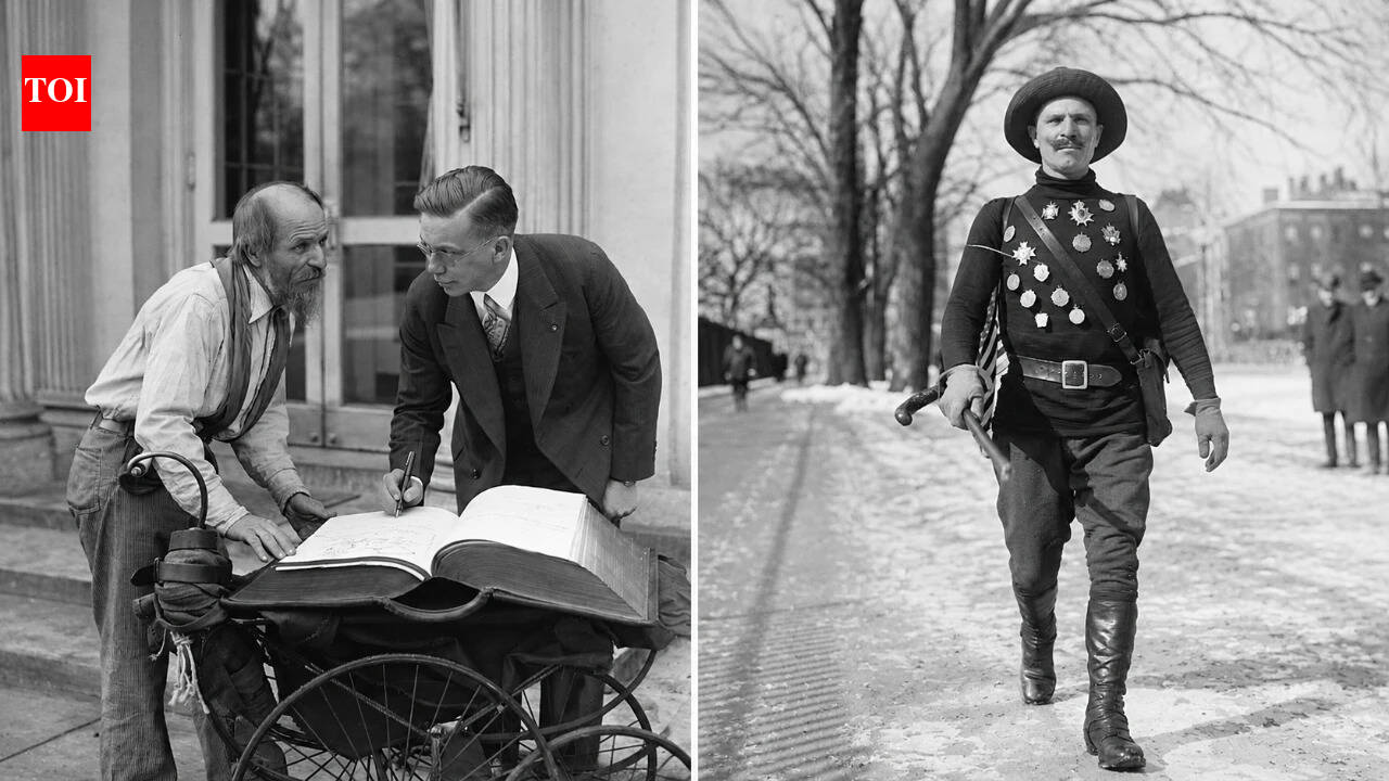 Em 1901, um agricultor croata escolheu o mundo a pé; após três décadas, ele havia cruzado 33 países e preenchido um livro com 60.000 autógrafos.