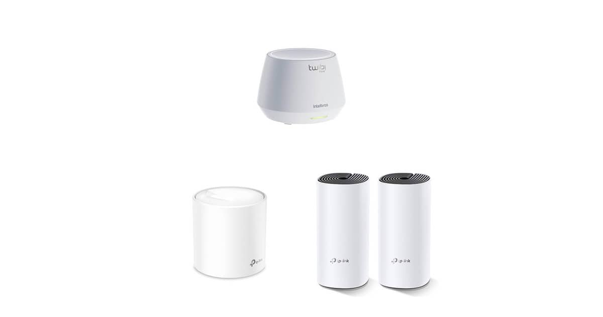 Sinal fraco? Confira uma seleção de roteadores Wi-Fi Mesh em promoção na Amazon