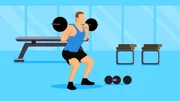 Aprenda a execução de 4 exercícios fáceis e adaptáveis para ganhar massa