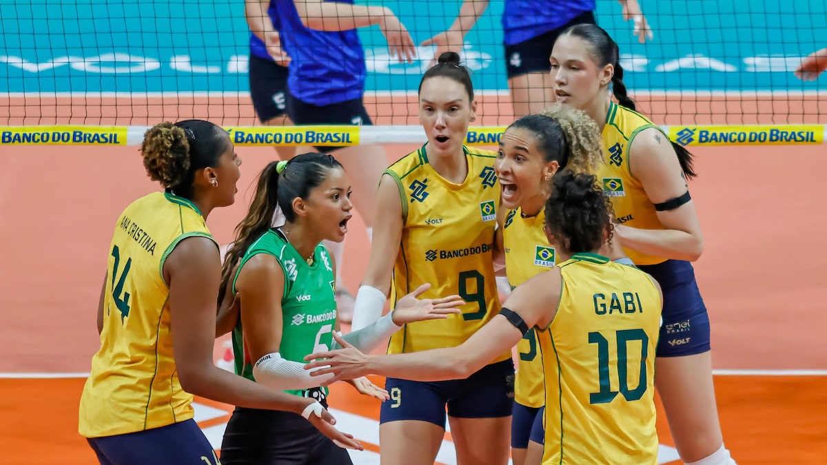 Brasil enfrenta a Argentina no Sul-Americano de vôlei em busca de vaga em Los Angeles-2028