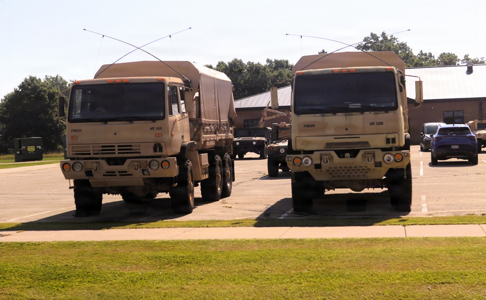 Imagem relacionada à notícia: Milhares de treinos em Fort McCoy durante o ocupado agosto; exercícios, treinamento anual trazem tropas ao