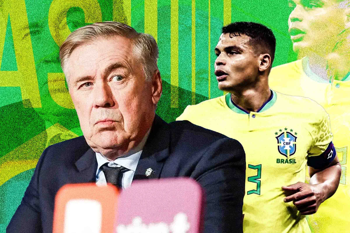 Ancelotti rebate crítica de Thiago Silva à convocação de jovens na Seleção