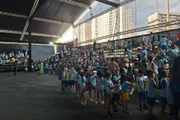 Alunos da rede pública participam de palestra no BSB Fight 7