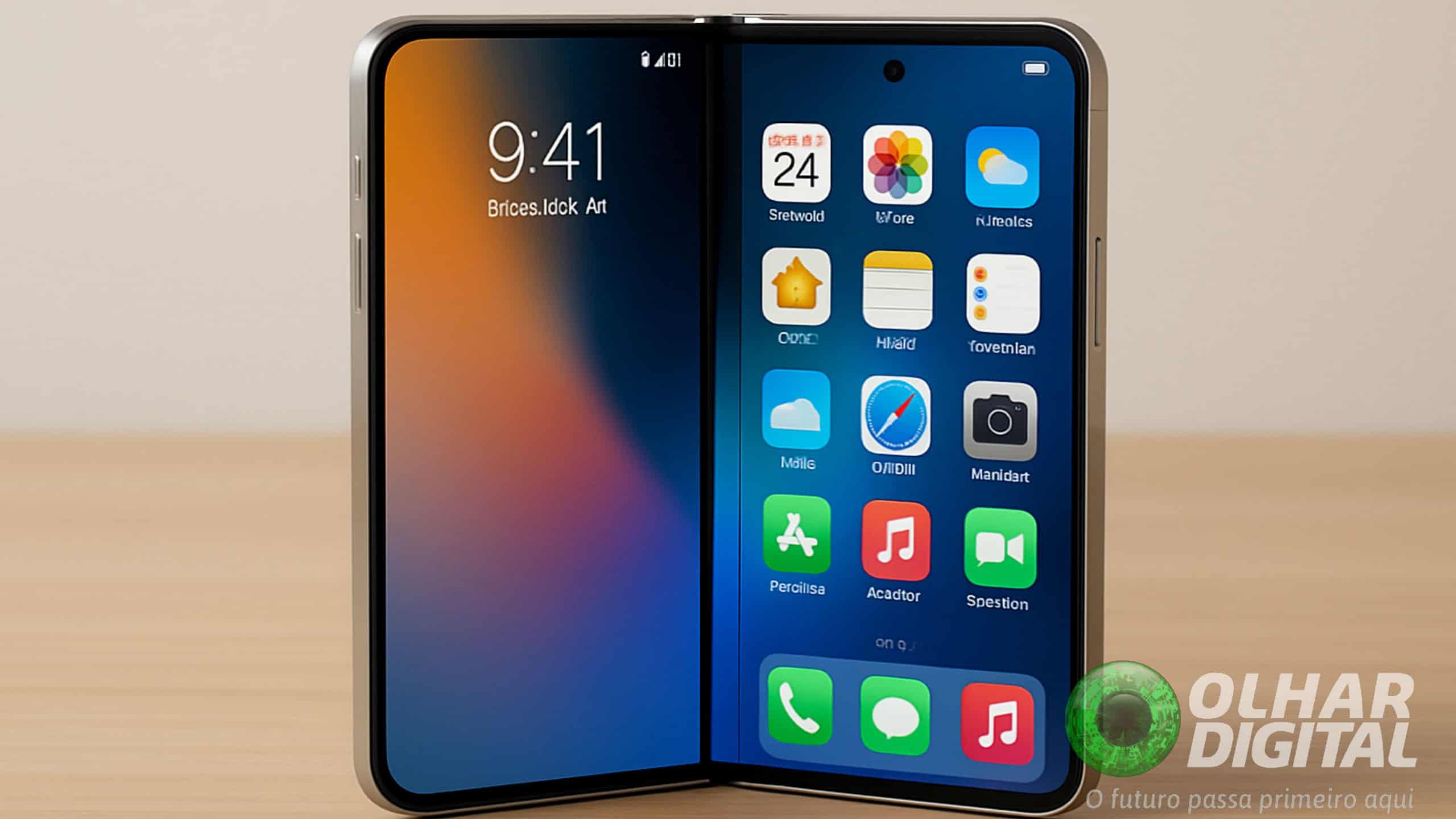Resumo do OD: iPhone dobrável; ‘WhatsApp estatal; AGI; base lunar da NASA e mais!