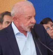 Lula durante evento em celebração ao Dia da Amazônia Foto: Reprodução/YouTube
