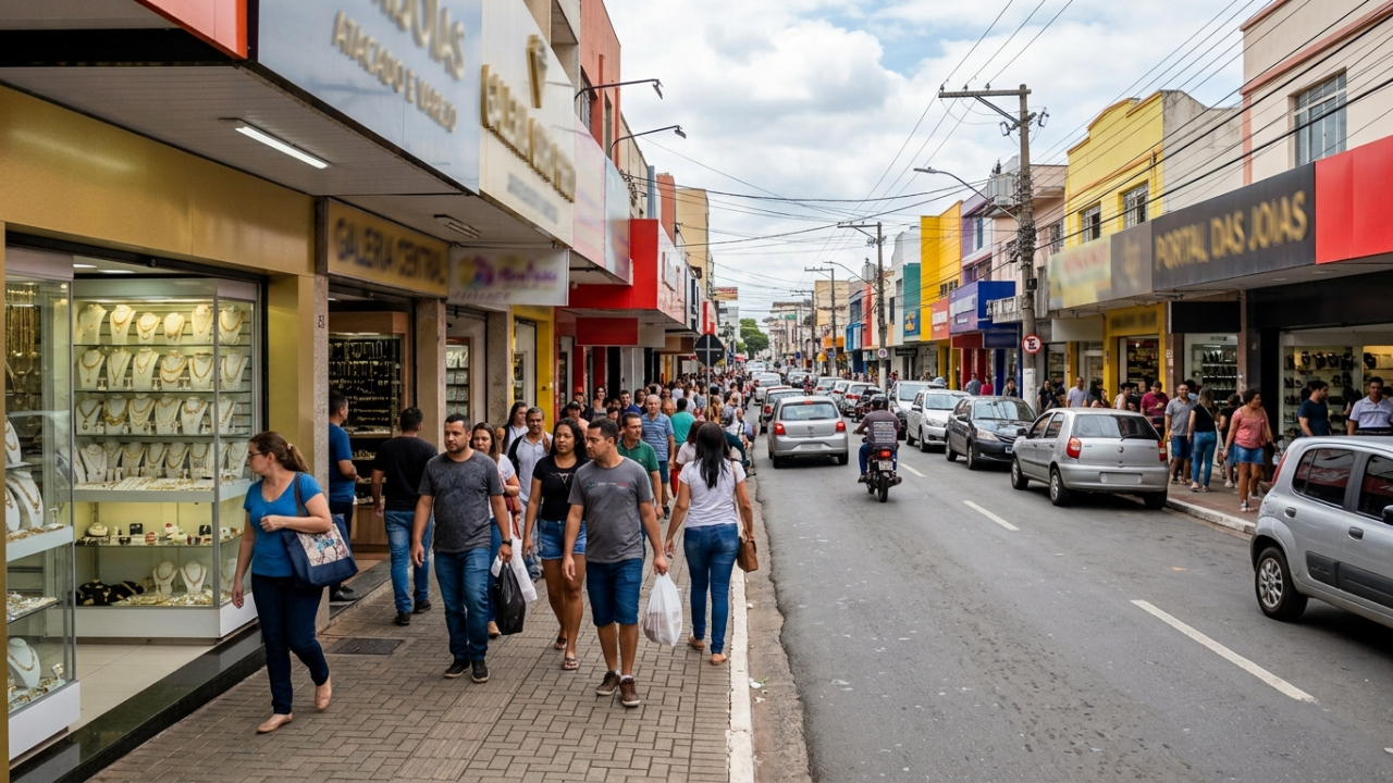 A cidade do interior de São Paulo que concentra 70% do mercado de semijoias e onde famílias inteiras trabalham com químicos dentro de casa