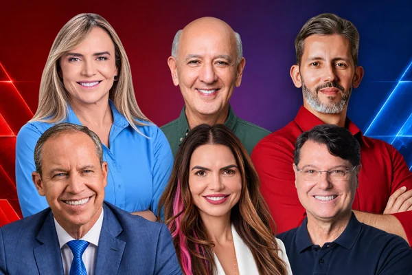 Real Time: Celina tem 35% das intenções de voto; Grass e Arruda, 20% cada