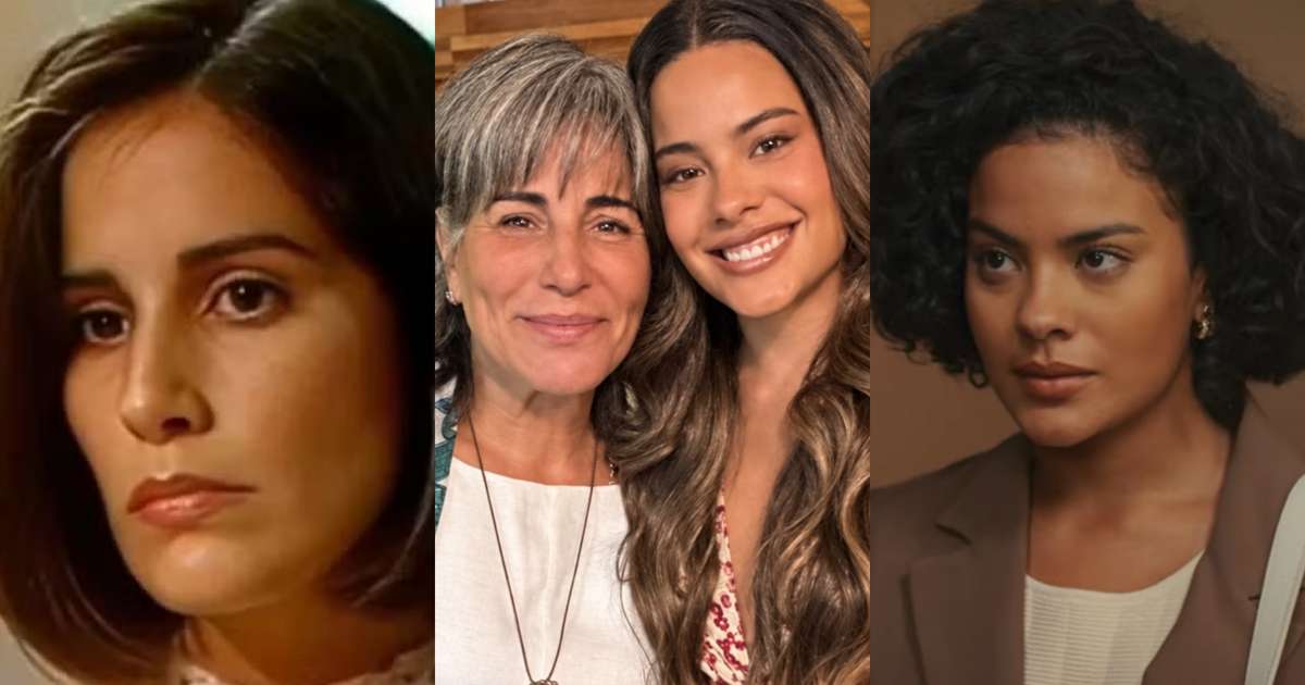 Intérpretes de Maria de Fátima, Gloria Pires e Bella Campos posam juntas no exterior: 'Feliz'