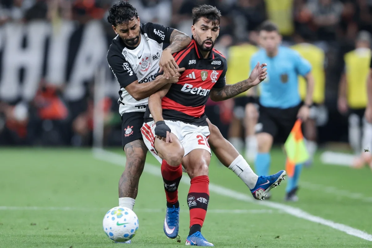 Corinthians e Flamengo se enfrentaram pelo Campeonato Brasileiro
