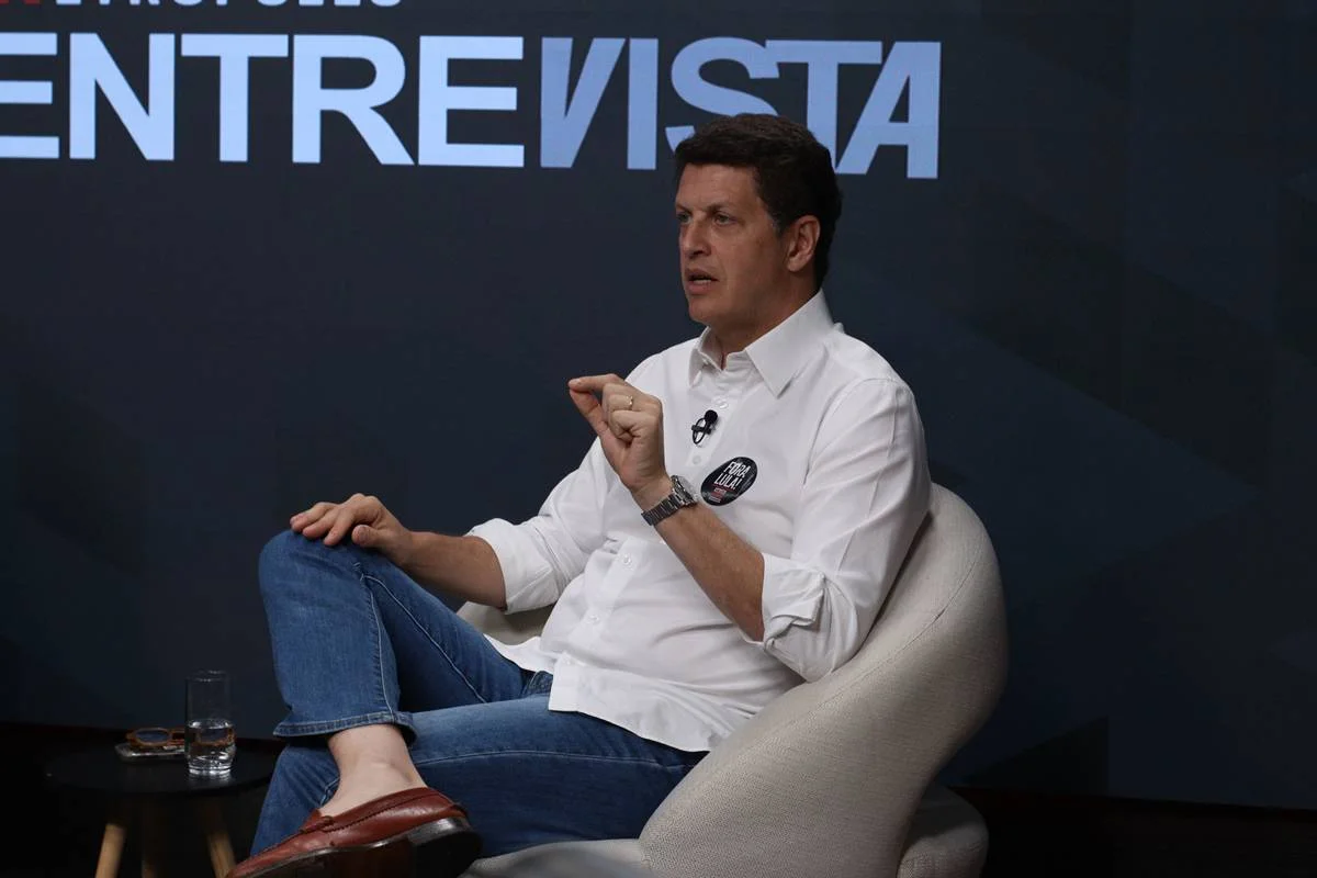 Ricardo Salles no Metrópoles Entrevista com os repórteres Rebeca Ligabue e Ramiro Brites - Metrópoles