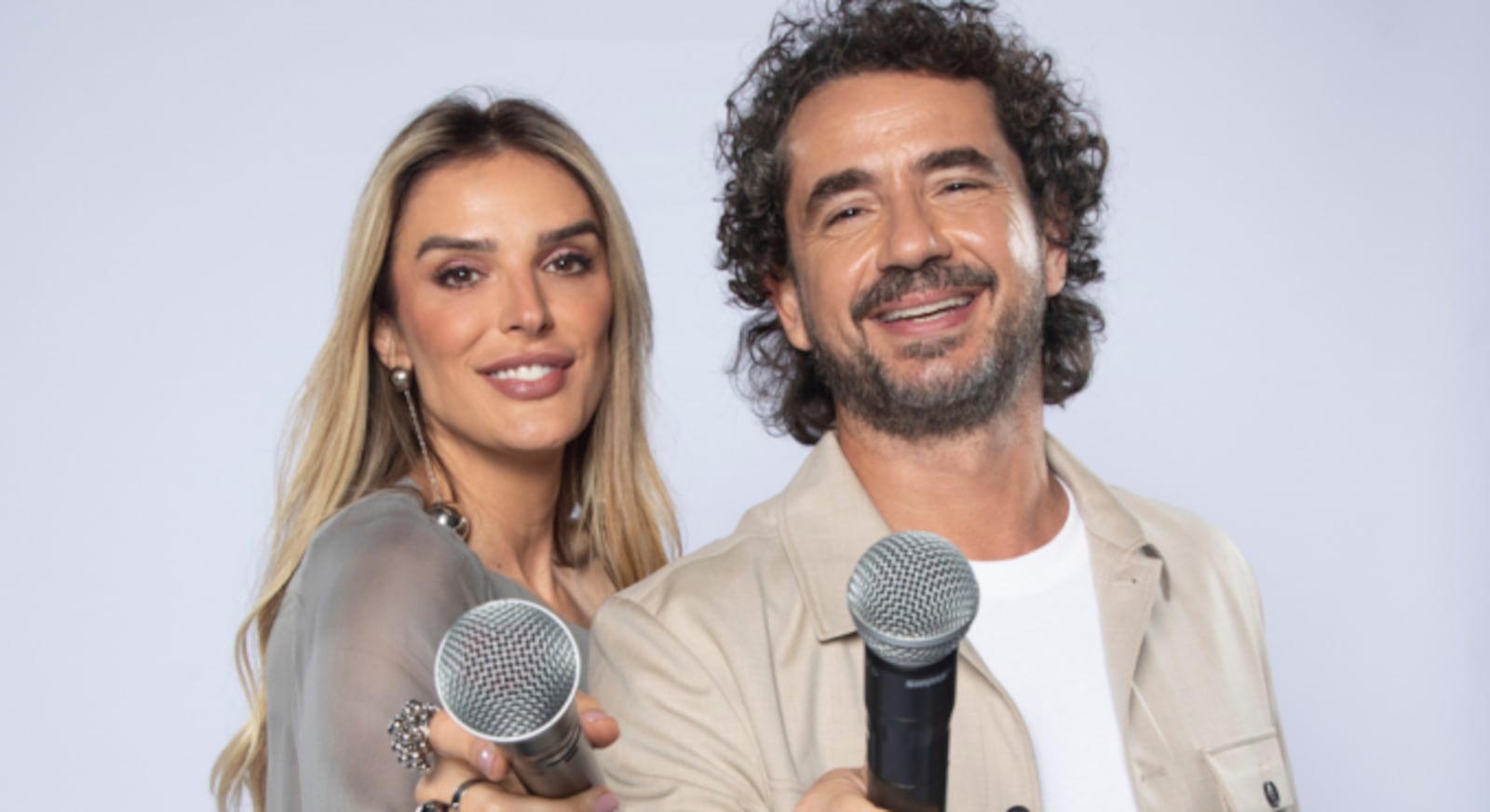 Rafa Brites e Felipe Andreoli já aprovaram nossa playlist! Edu Moraes/RECORD