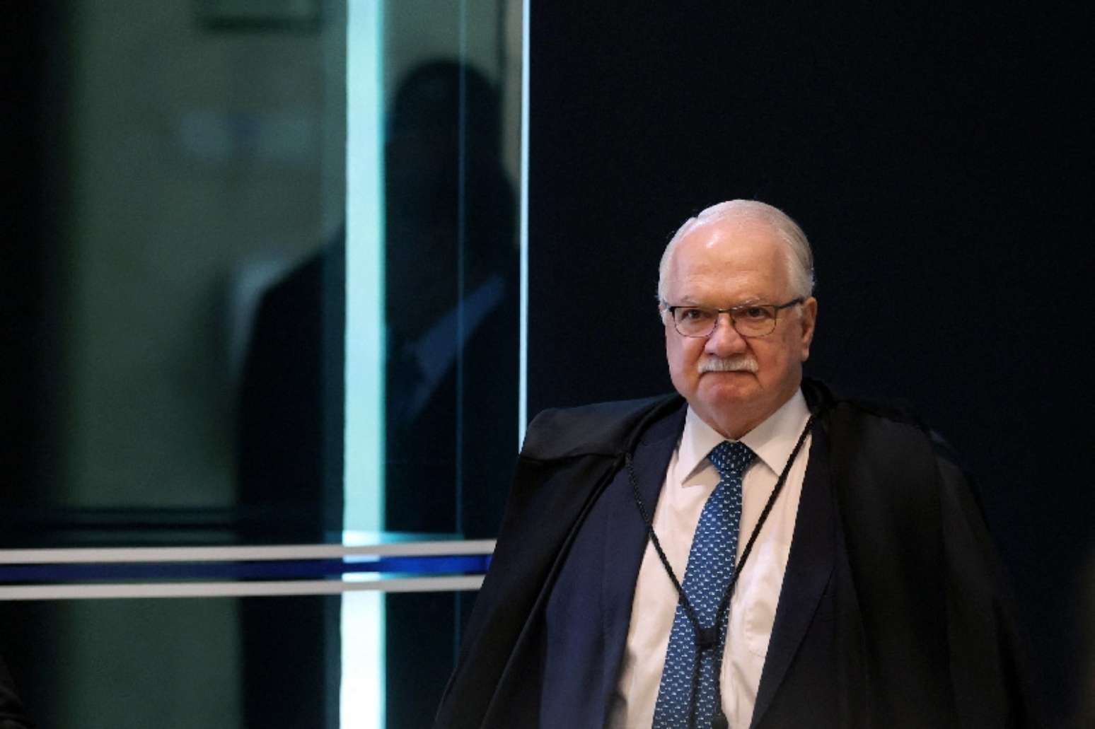 Presidente do Supremo Tribunal Federal, Edson Fachin, durante sess&atilde;o da corte em Bras&iacute;lia