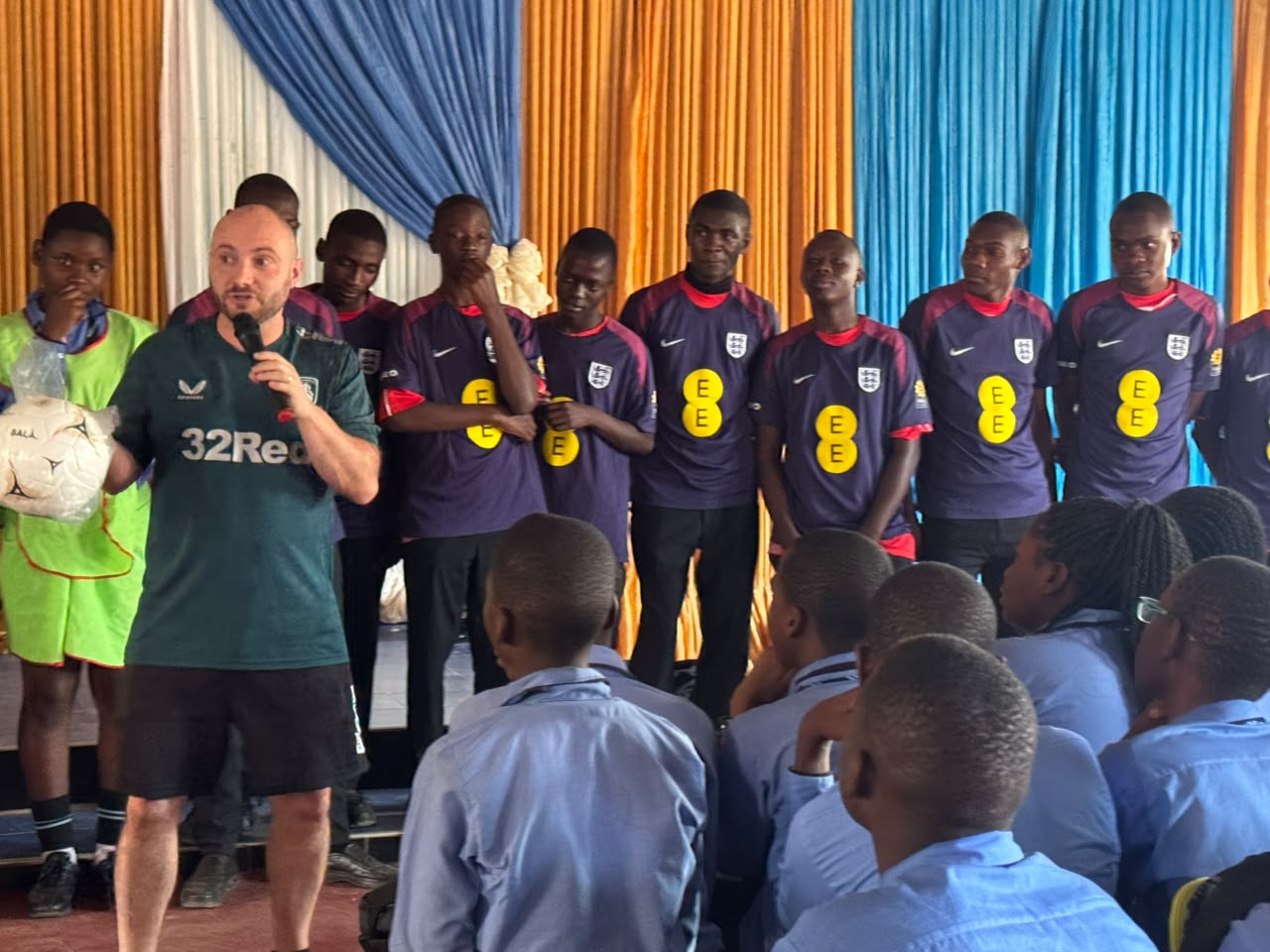 Magodi School partners with football freestyler to boost education access