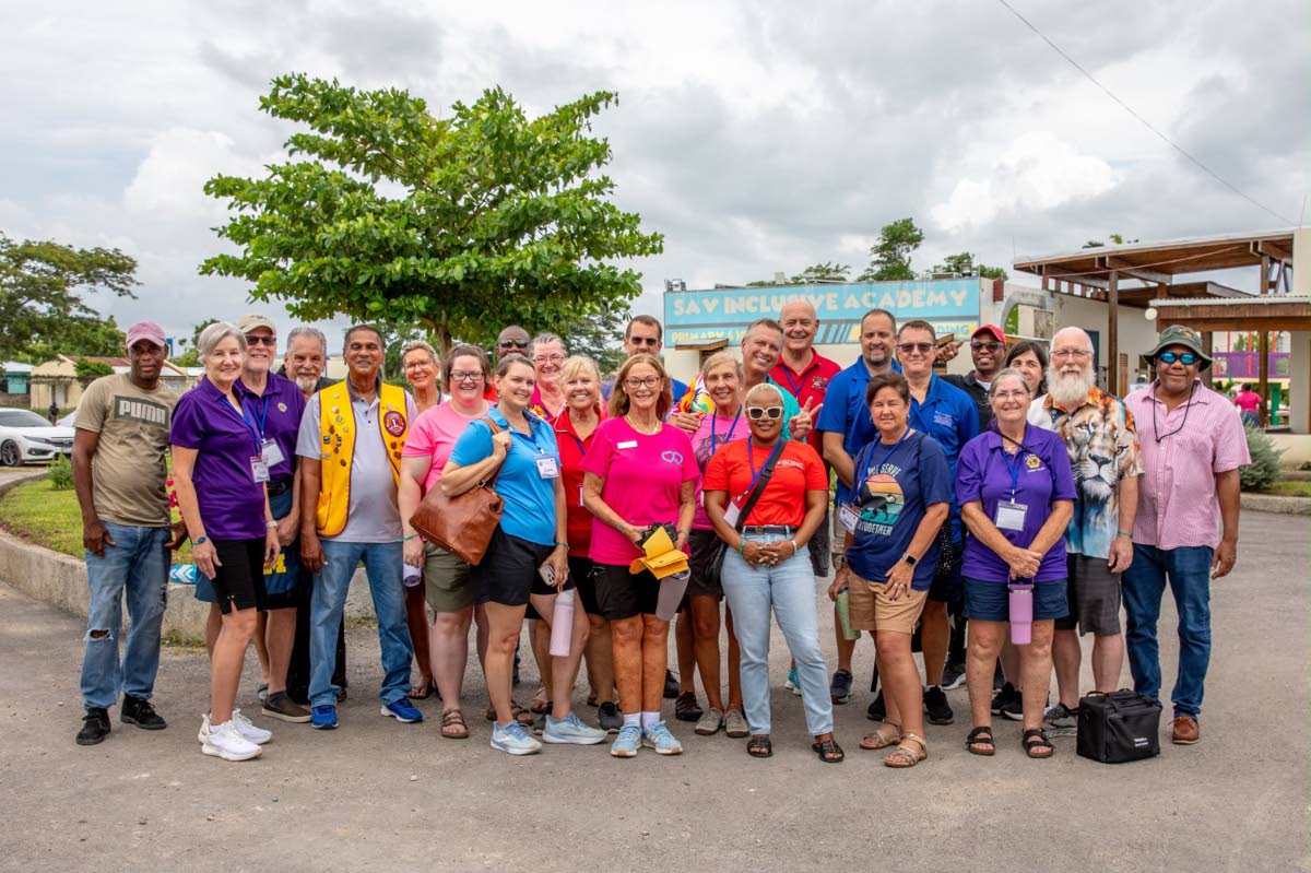 The Lions of Michigan Foundation members.