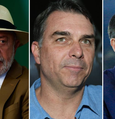 Lula, Flávio Bolsonaro e Tarcisio não confirmaram presença nos debates Foto: Montagem/EDUARDO F. S LIMA/ATO PRESS/ FELIPE MARQUES/ZIMEL PRESS/WILTON JUNIOR / Estadão