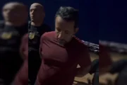 Momento da prisão do bispo
