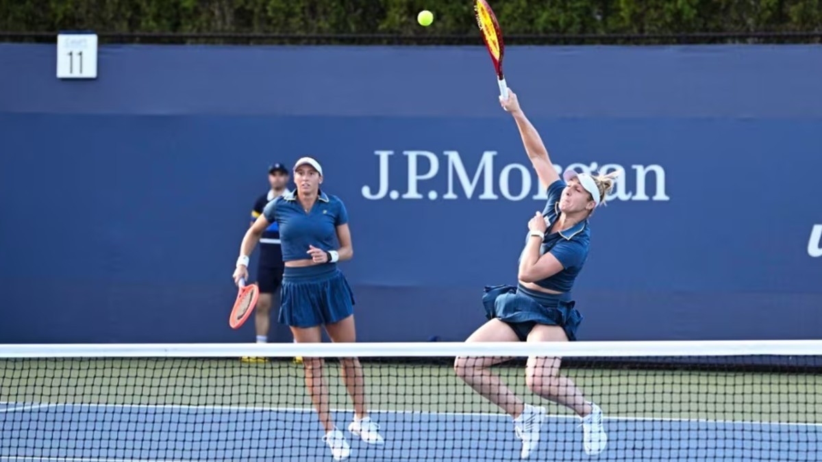 Luisa Stefani e Gabriela Dabrowski levam virada incrível e caem na semifinal do US Open