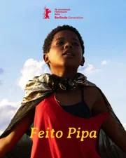 Pôster do filme Feito Pipa, estrelado Lázaro Ramos, Yuri Gomes, Teca Pereira