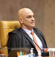 Moraes tem sido alvo de ataques de candidatos a presidência Foto: Alejandro Zambrana/STF