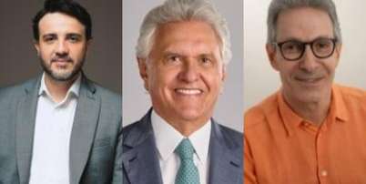 Rejei&ccedil;&atilde;o de Renan, Caiado e Zema cresce al&eacute;m da margem de erro ap&oacute;s sabatinas da Globo, mostra pesquisa BTG/Nexus Foto: DivulgaCand