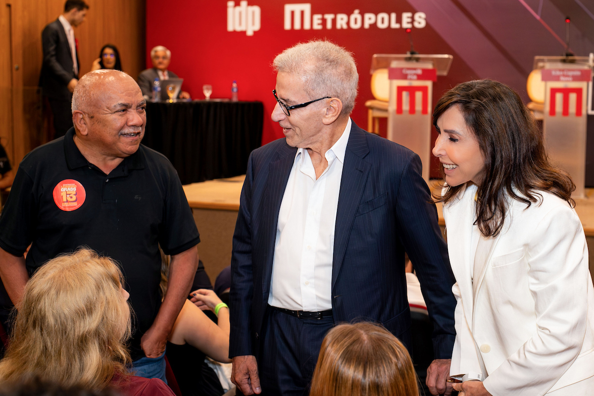 Debate Metrópoles reúne autoridades e apoiadores na corrida pelo Buriti