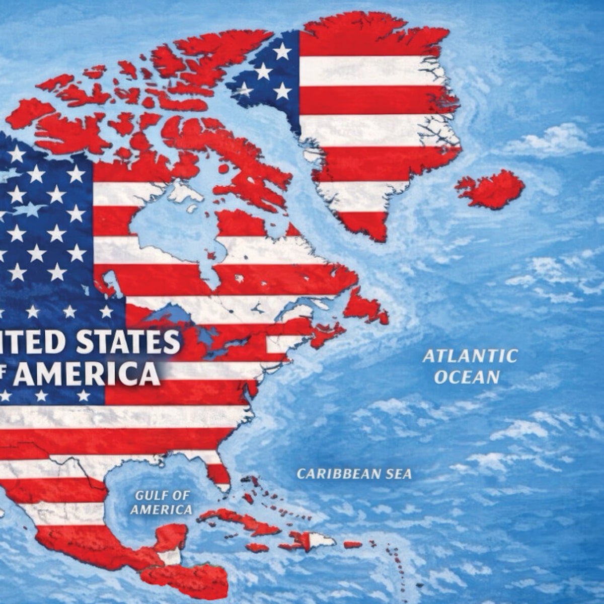 Islândia convoca embaixador americano após Trump publicar mapa que mostra país como parte dos EUA