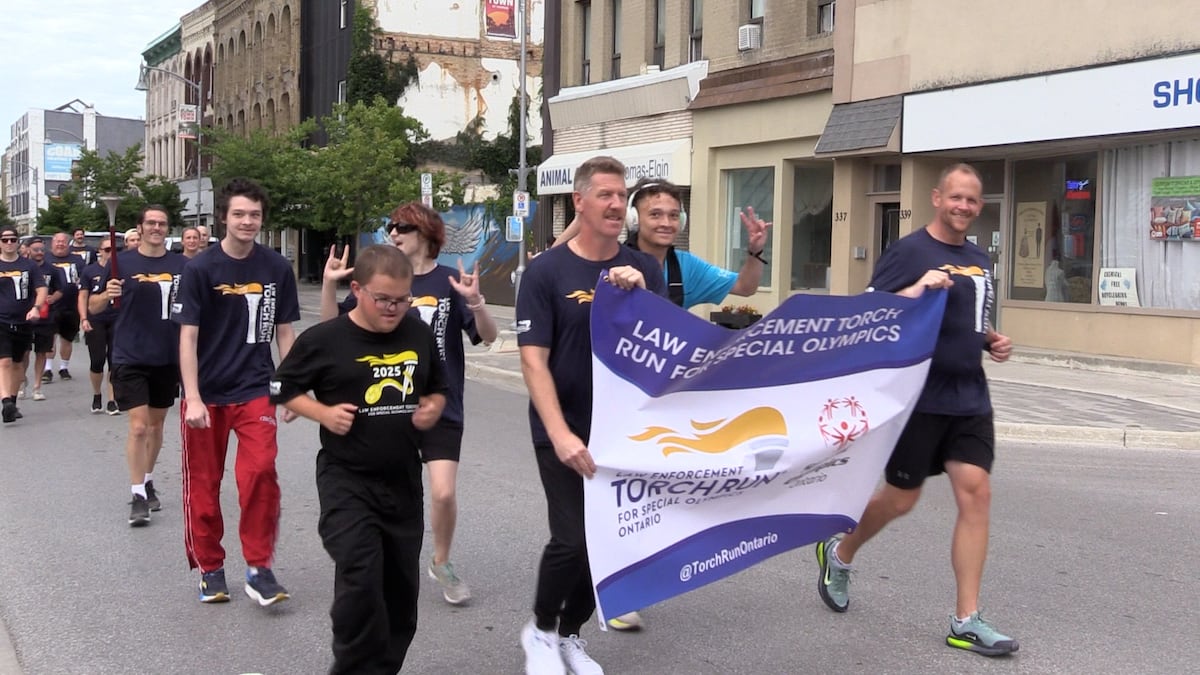 Law Enforcement Torch Run rolls through downtown St. Thomas