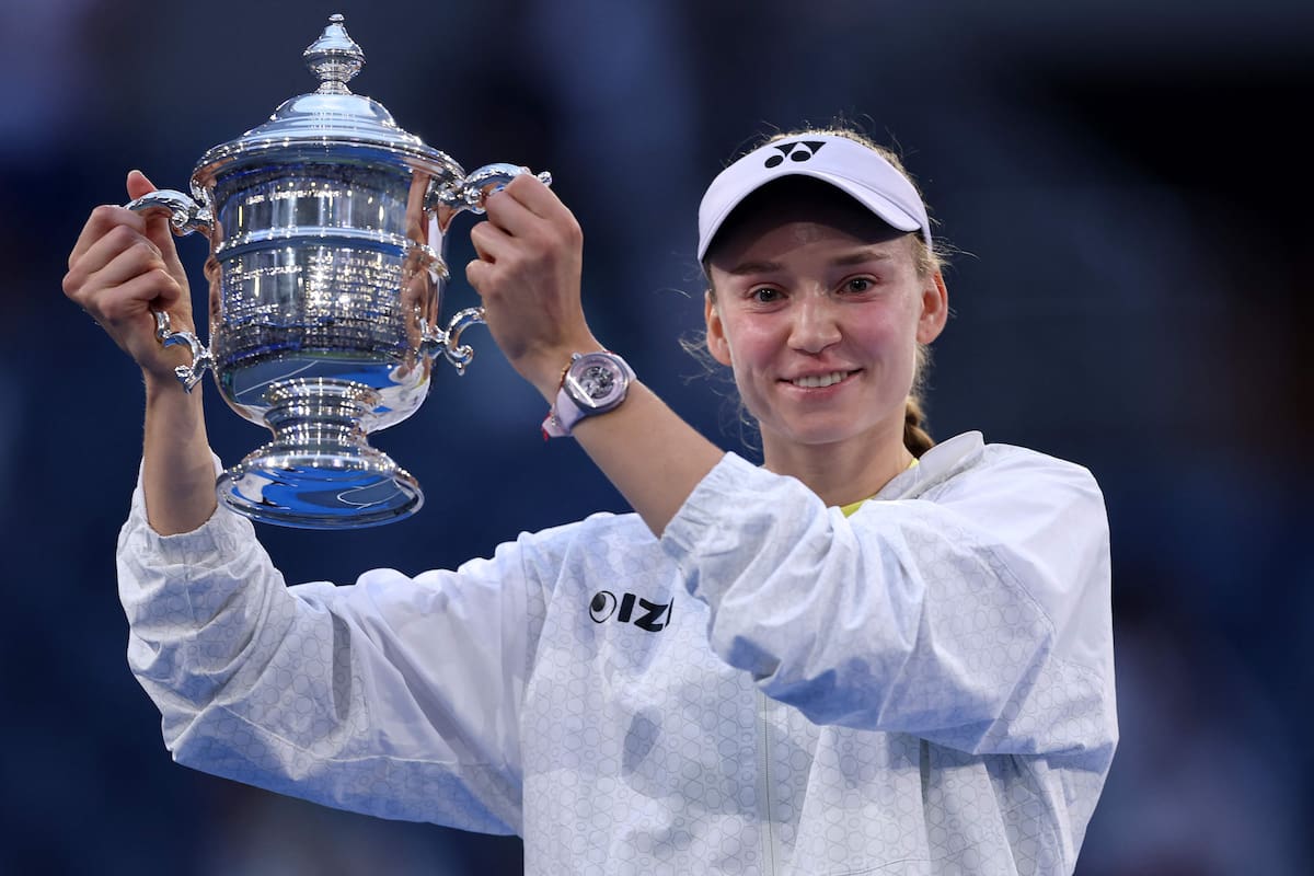 Así quedó la tabla histórica de campeonas del US Open, tras el título de Elena Rybakina