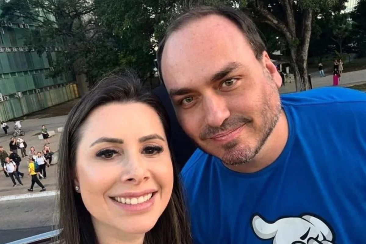Carol de Toni e Carlos Bolsonaro