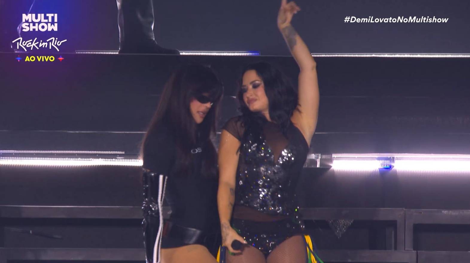 Demi Lovato canta com Pabllo Vittar em show com clima de Pop in Rio após fase mais roqueira