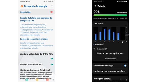 Consegui otimizar minha bateria no Android seguindo as dicas do Google; veja