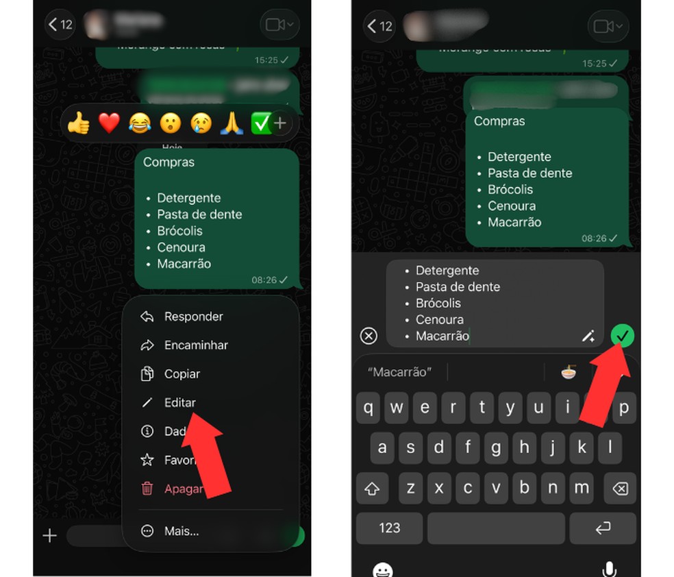 Como fazer lista no WhatsApp: veja listas de itens e números