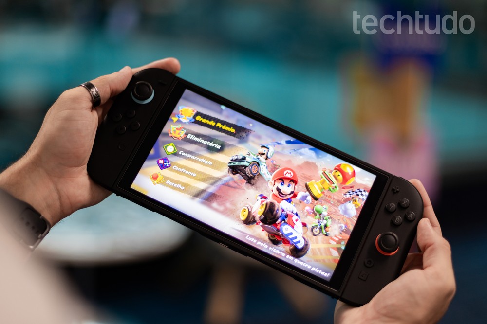 Nintendo Switch 2 inova ao trazer novo hardware e mais funcionalidades — Foto: Mariana Saguias/TechTudo