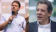 Quaest em SP: Tarc&iacute;sio tem 42% contra 27% de Haddad