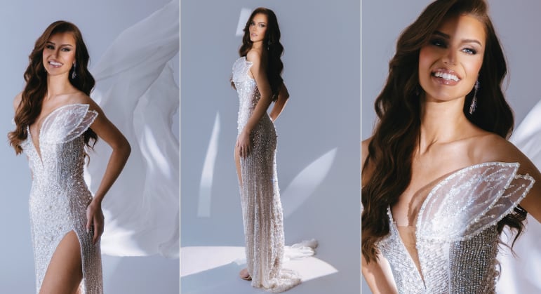 Miss Universe São Paulo celebra casamento em Santorini: ‘Realizei o sonho de casar na Grécia’