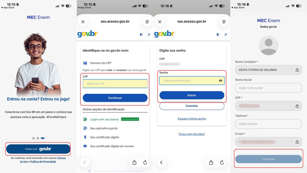 MEC Enem: veja como funciona o app, seus simulados e redações para a prova