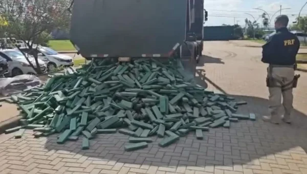 Mais de 3 toneladas de maconha são apreendidas em operação integrada da PRF