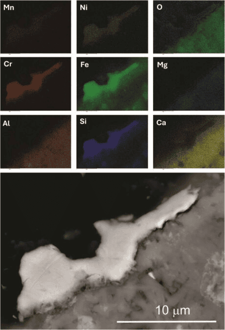 Sua estrutura cristalina complexa não corresponde a ligas industriais ou materiais conhecidos. (Imagem: Bindi et al., Sci. Adv., 2026)
