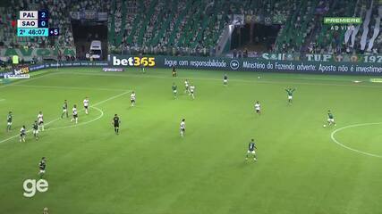 Palmeiras troca passes e a torcida grita olé no clássico contra o São Paulo; veja