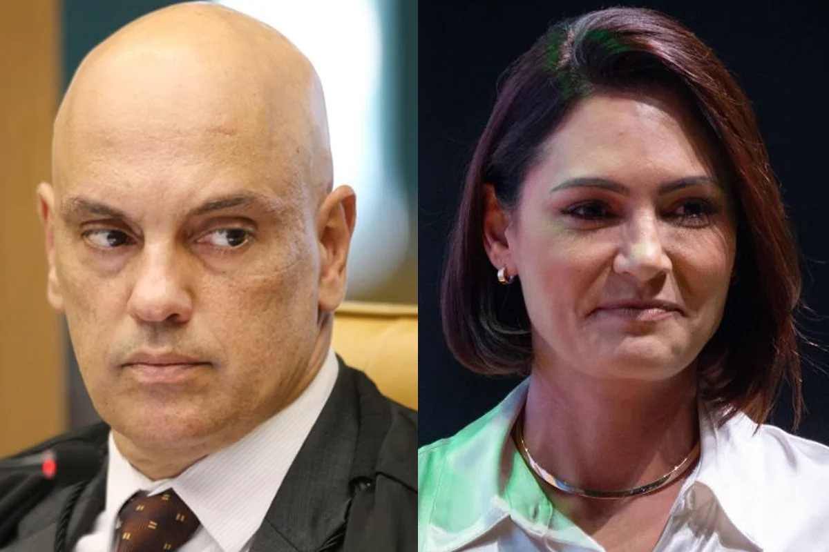 Michelle contesta decisão de Moraes sobre visitas a Bolsonaro