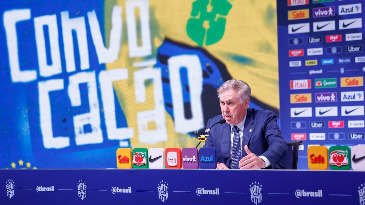 Ancelotti explica convocação de jovens e ausência de veteranos: ‘Porta não está fechada’