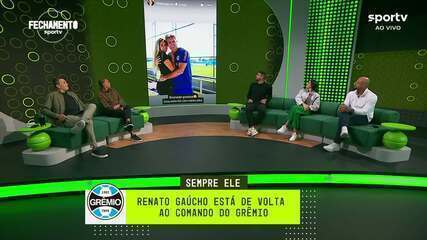 Fechamento: Renato Gaúcho está de volta ao comando do Grêmio